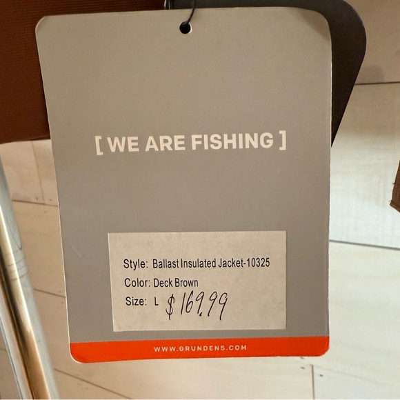 Men's Grundens Ballast Insulated Jacket - Picture 2 of 5